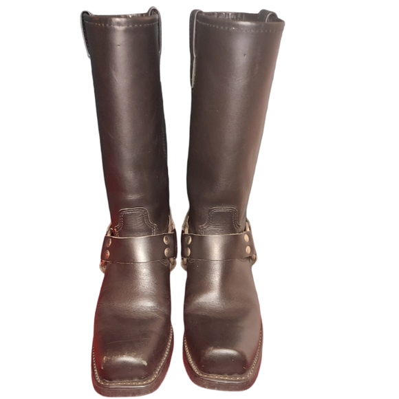 Double H Shoes - 8 Double H black boot